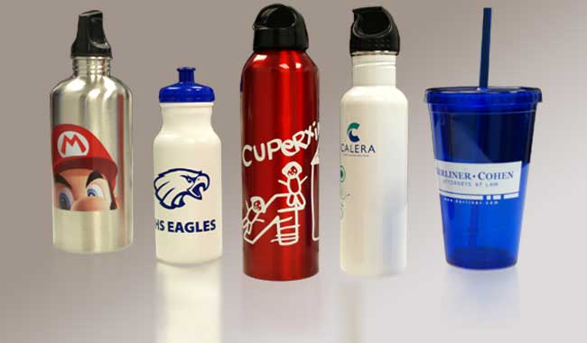Water bottles