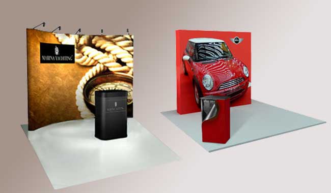 Full booth displays
