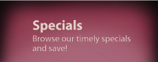 monthly specials 